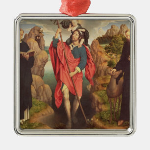 Ornamento De Metal St Christopher, 1484