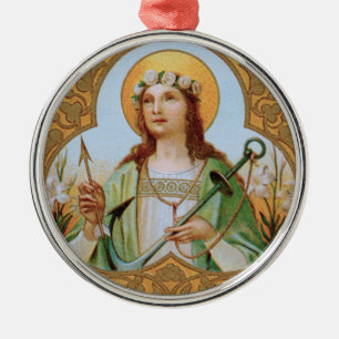 Ornamento De Metal St. Filomena (BK 005)