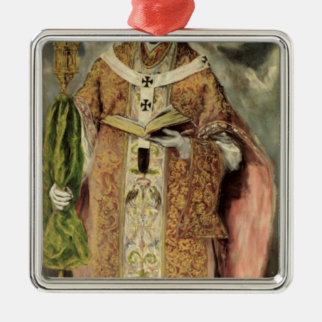 Ornamento De Metal St. Ildefonso 1605-1610 (Frente)