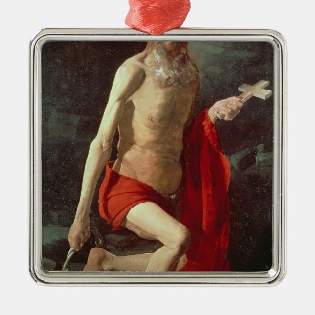 Ornamento De Metal St Jerome, c.1620 (Frente)