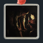 Ornamento De Metal St Joseph, carpinteiro, c.1640<br><div class="desc">St Joseph,  carpinteiro,  c.1640 %pipe % pelo lugar da arte de Georges de la Visita |: Louvre,  número de coleção da imagem do artista francês | de Paris,  France |: XIR34785</div>
