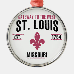 Ornamento De Metal St Louis