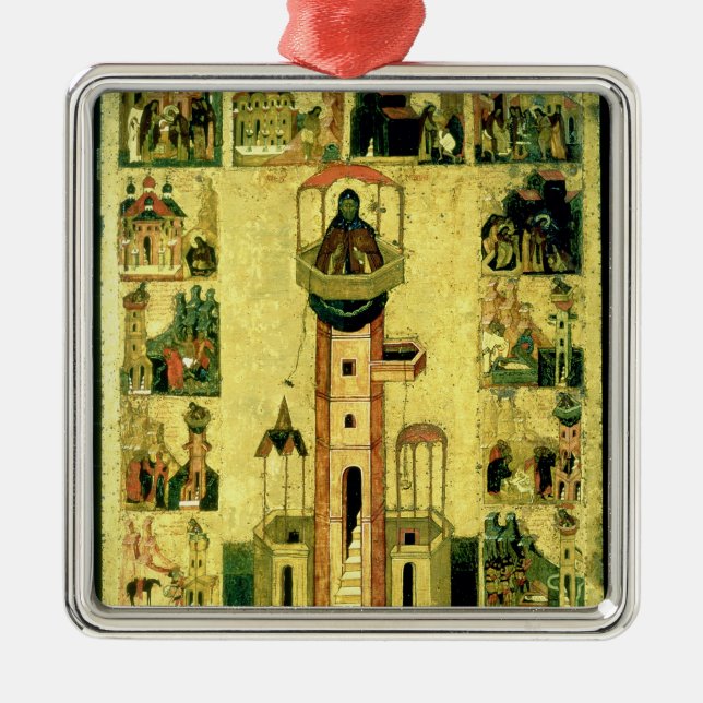 Ornamento De Metal St. Simeon, século XVI (Frente)