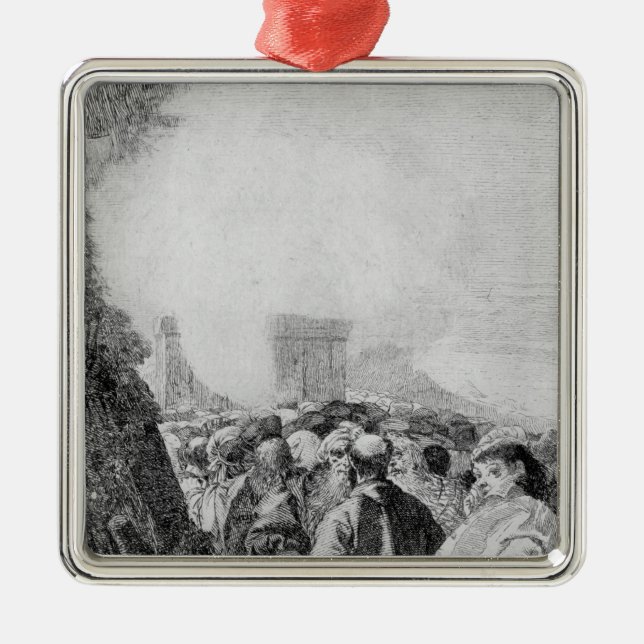 Ornamento De Metal St. Vincent Ferrer, 1750-80 (Frente)