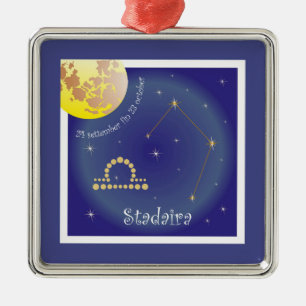 Ornamento De Metal Stadaira 24 23 alfaias october settember fin
