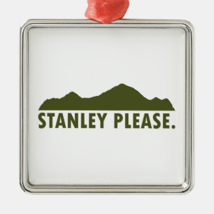 Ornamento De Metal Stanley Idaho, por favor