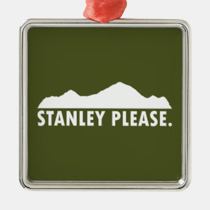 Ornamento De Metal Stanley Idaho, por favor
