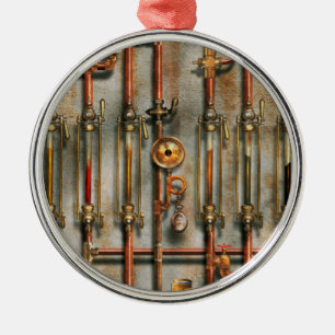 Ornamento De Metal Steampunk - O coletor de lubrificação