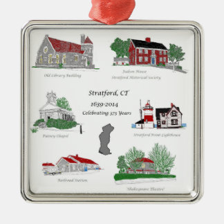 Ornamento De Metal Stratford 375 na cor