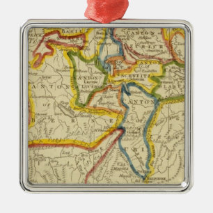 Ornamento De Metal Suiça 21