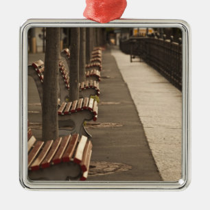 Ornamento De Metal Suiça, Ticino Canton, Lugano. Lakefront