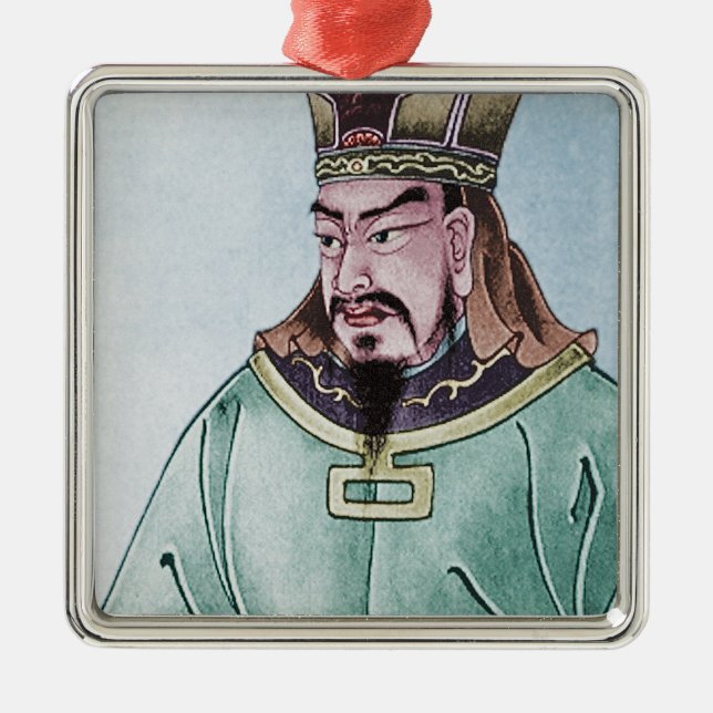 Ornamento De Metal Sun Tzu (Frente)