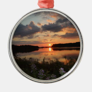 Ornamento De Metal Sunset