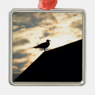 Ornamento De Metal Sunset de Gull do Mar