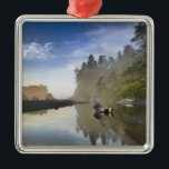 Ornamento De Metal Sunset na Ruby Beach, Olimpiadas National Park,<br><div class="desc">Sunset em Ruby Beach,  Olimpiadas National Park,  Washington,  EUA � Raymond Klass / DanitaDelimont.com</div>