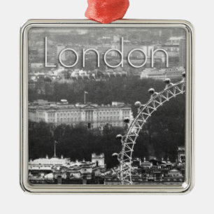 Ornamento De Metal Super! Millennium Wheel"
