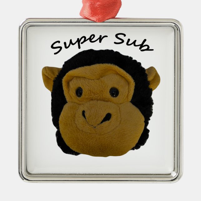 Ornamento De Metal Super Sub (Frente)