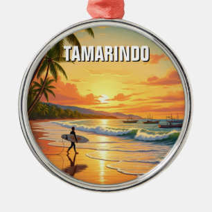 Ornamento De Metal Surfista em Tamarindo Costa Rica