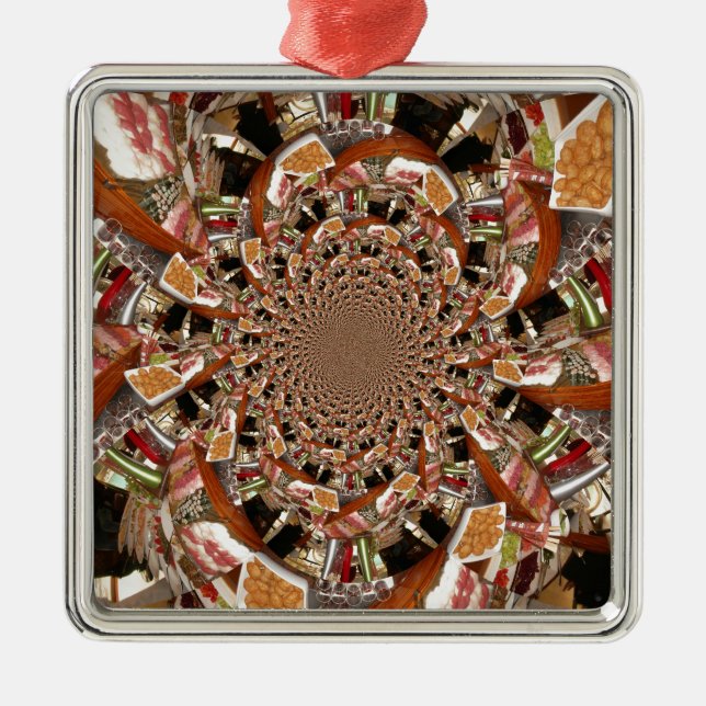 Ornamento De Metal Sushi (Frente)