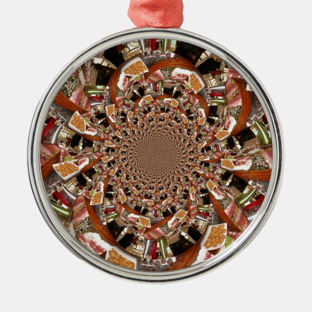 Ornamento De Metal Sushi (Frente)