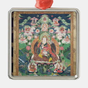 Ornamento De Metal Tanka de Padmasambhava, ANÚNCIO c.749