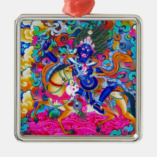 Ornamento De Metal Tatuagem tibetano oriental legal Palden Lhamo do