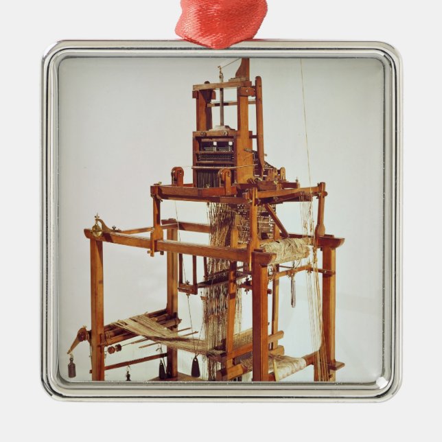 Ornamento De Metal Tear projetado pelo jacquard de Joseph Marie (Frente)