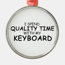 Ornamento De Metal Teclado de Tempo de Qualidade