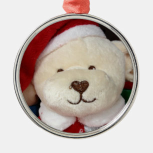 ORNAMENTO DE METAL TEDDY BEAR CHRISTMAS ORNAMNET