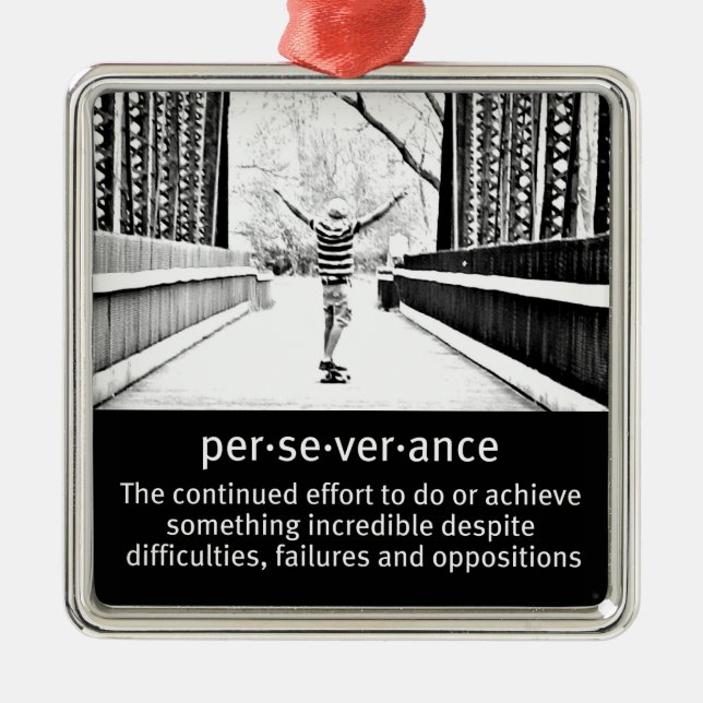 Ornamento De Metal Teen Boy Andando Longo (Frente)