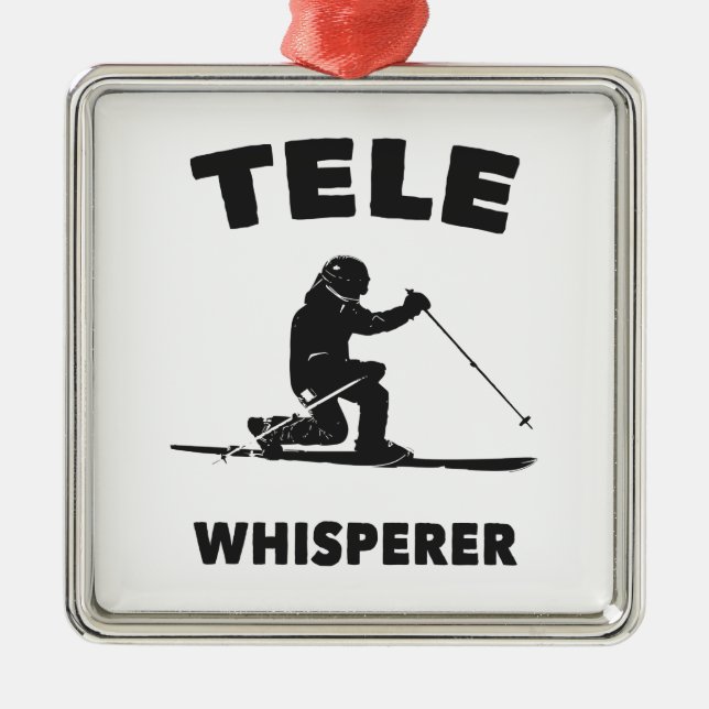 Ornamento De Metal Tele Whisperer (Frente)