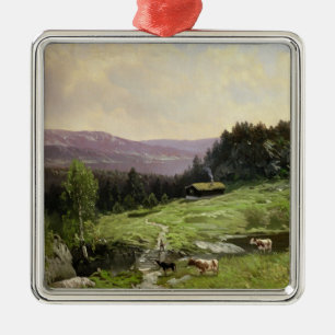 Ornamento De Metal Telemark, Noruega sul