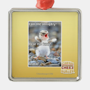 Ornamento De Metal Tema o felpudo!