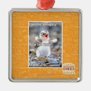 Ornamento De Metal Tema o felpudo!