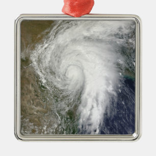 Ornamento De Metal Tempestade tropical Hermine sobre Texas