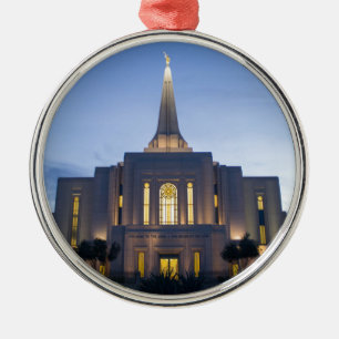 Ornamento De Metal Templo da arizona LDS de GIlbert