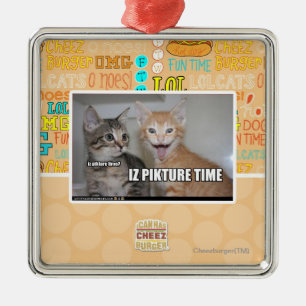 Ornamento De Metal tempo do pikture do iz