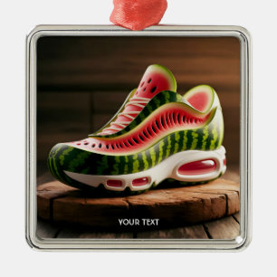 Ornamento De Metal Tênis Esportivo de Melancia Fofo Fantasia