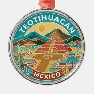 Ornamento De Metal Teotihuacan México