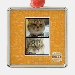 Ornamento De Metal Termômetro