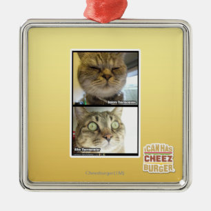 Ornamento De Metal Termômetro