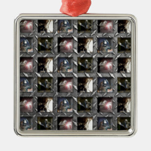 Ornamento De Metal Teste padrão da soldadura