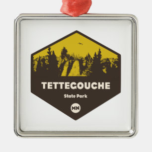 Ornamento De Metal Tettegouche State Park, Minnesota