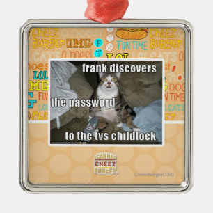 Ornamento De Metal Tevê Childlock