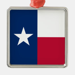 Ornamento De Metal Texas