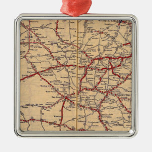 Ornamento De Metal Texas 11