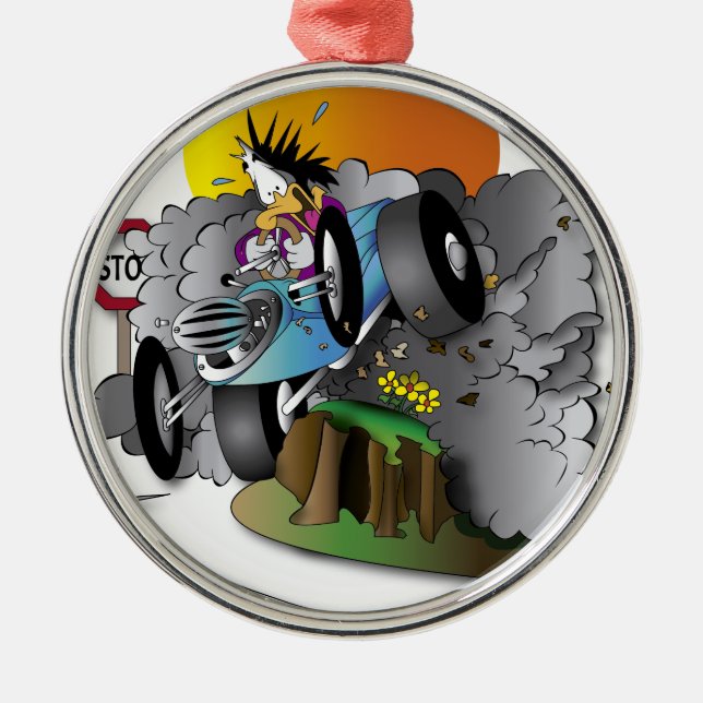 Ornamento De Metal the crash (Frente)