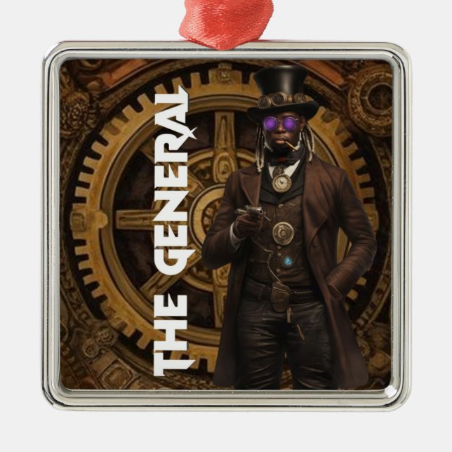 Ornamento De Metal The General  (Frente)