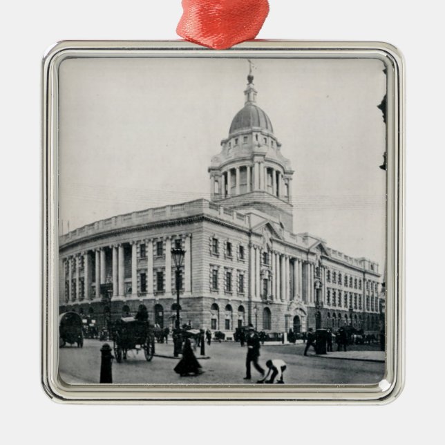 Ornamento De Metal The Old Bailey, Londres (Frente)