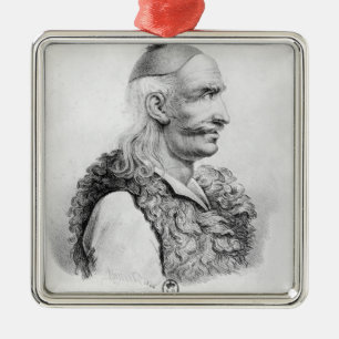 Ornamento De Metal Theodore Kolokotronis gravado por Alois